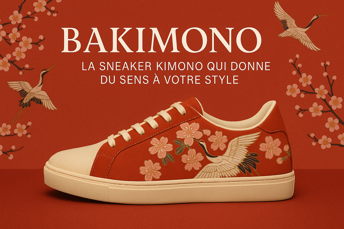 Bakimono : la sneaker kimono qui incarne un univers symbolique