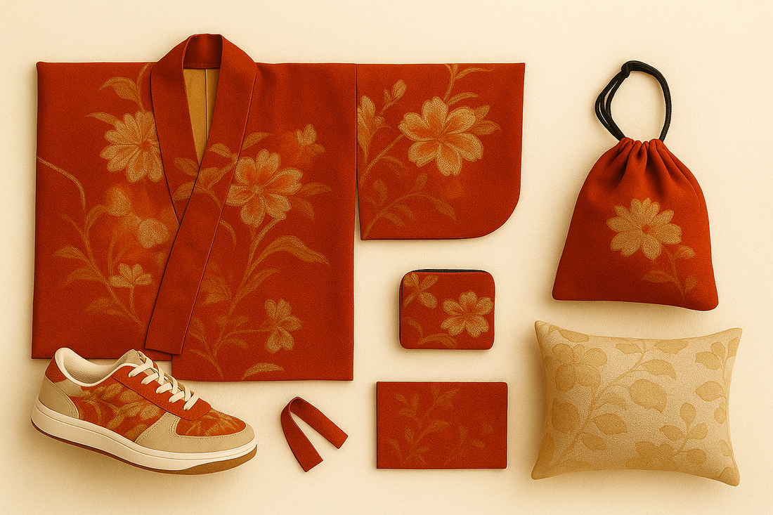♻️ Upcycler un kimono : redonner vie à un tissu chargé d’histoire